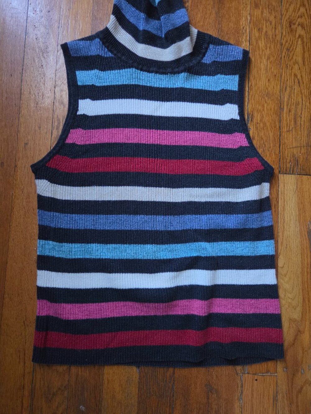 Striped Sweater 💙 ❤️ 💜 - Picture 1 of 10